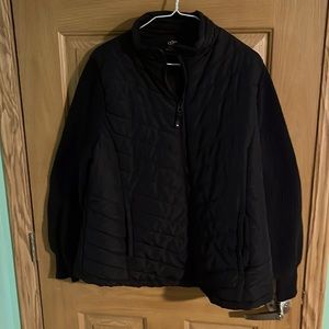 Maurice’s inMotion Black Jacket Zip Plus size 1